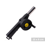 Ventilador de Manivela para Churrasco