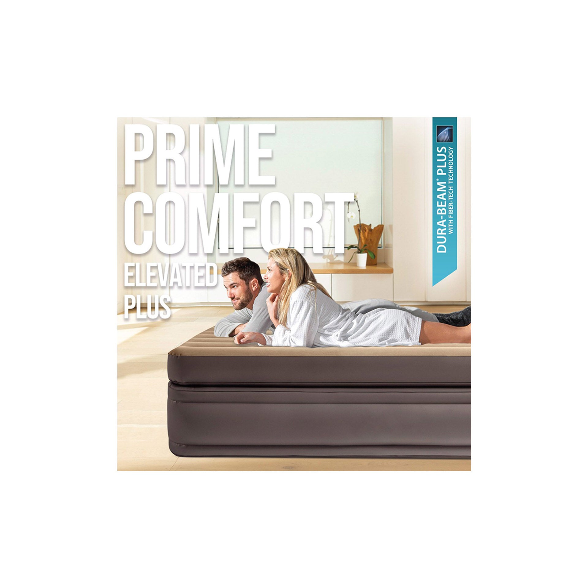 Colchón Hinchable Doble Intex Prime Confort Elevado