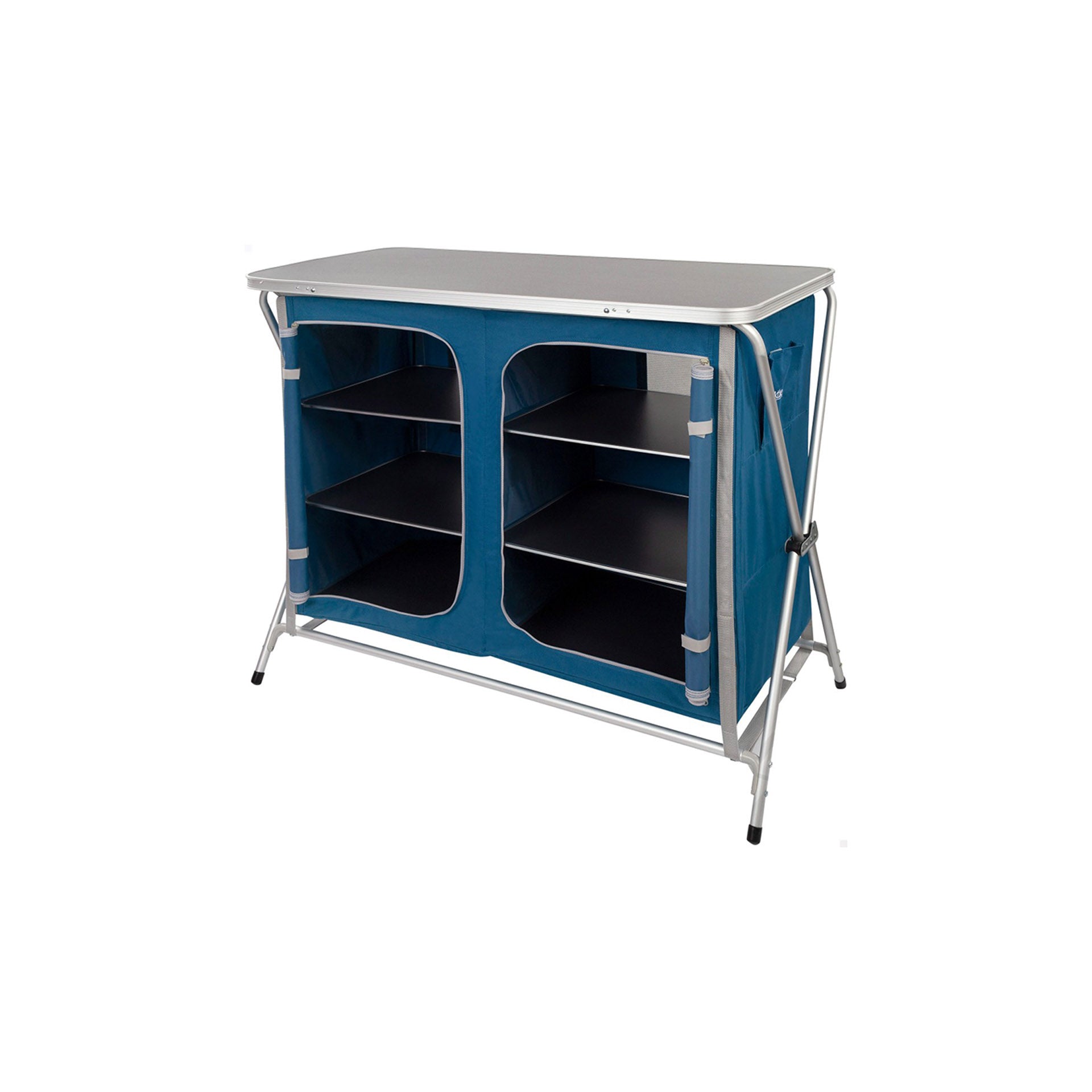 Gabinete de cocina plegable Aktive Camping con 2 organizadores