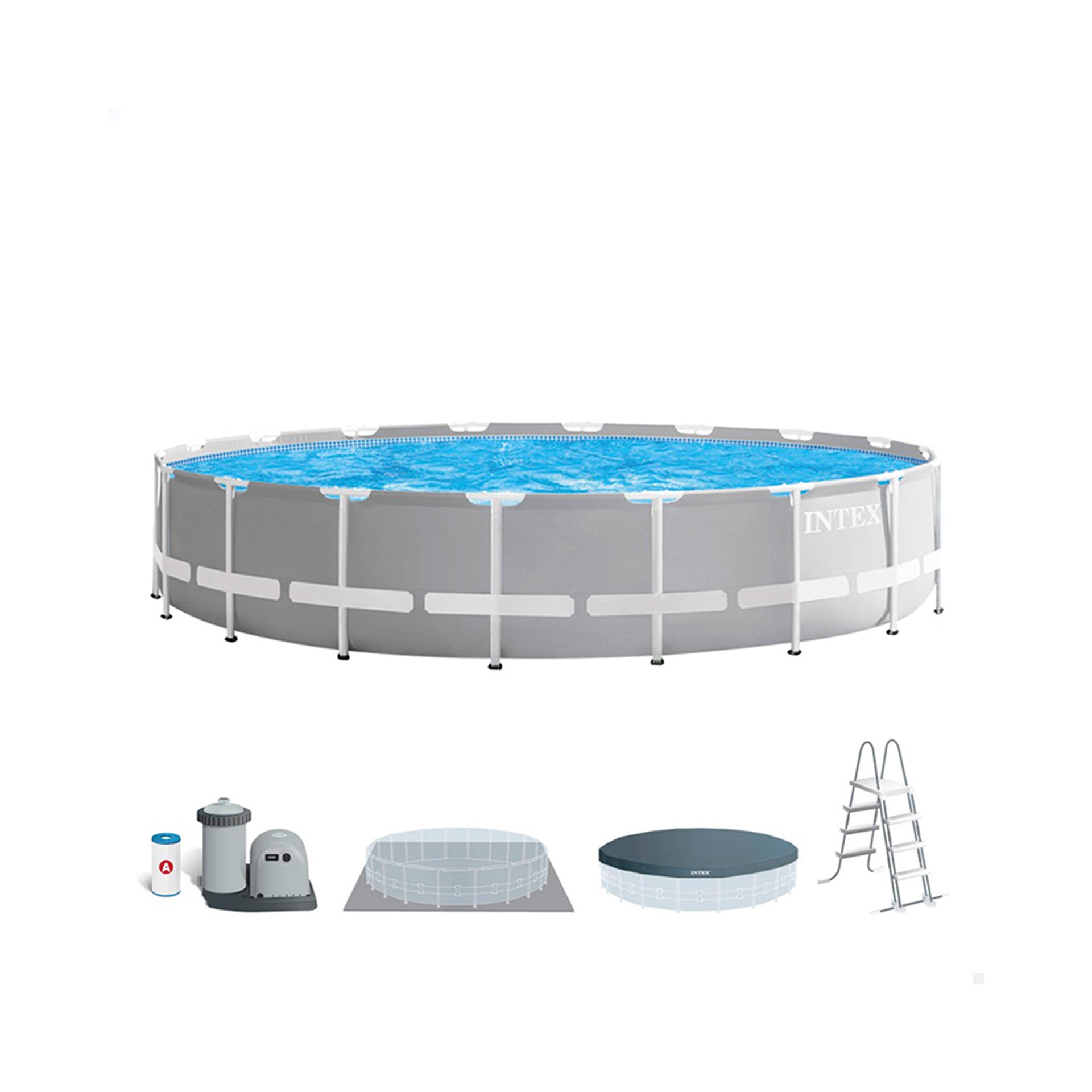 Piscina Intex Prisma Frame Tubular con Bomba 32.695 L