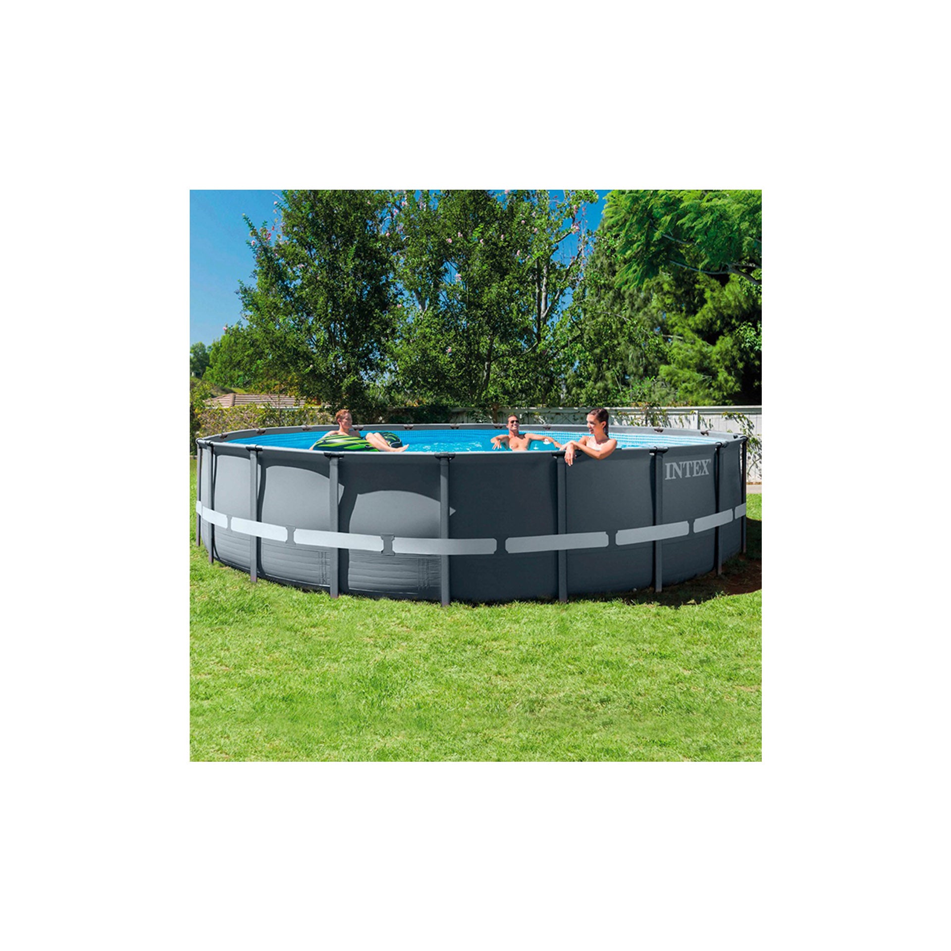 Piscina Intex Ultra XTR Frame Tubular con Bomba 30.079 L