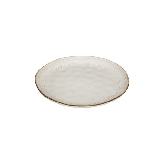HKH Prato Porcelana Cinza Flower 22 cm