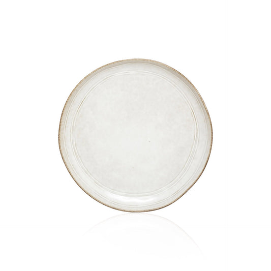 HKH Prato Porcelana Cinza Flower 22 cm