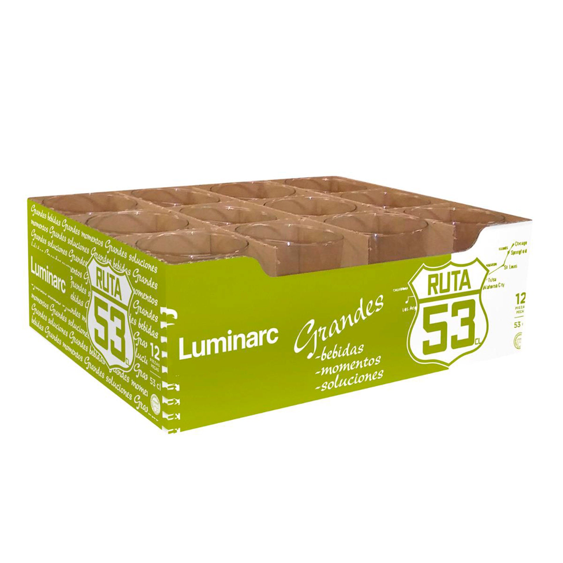 Luminarc Copo Alto Vidro Ruta 53 cl