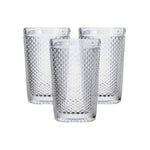 Bidasoa Set 3 Copos Altos Vidro Transparente Onix 35 cl