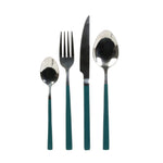 HKH Juego de cubiertos de acero inoxidable de Cabo Verde 16