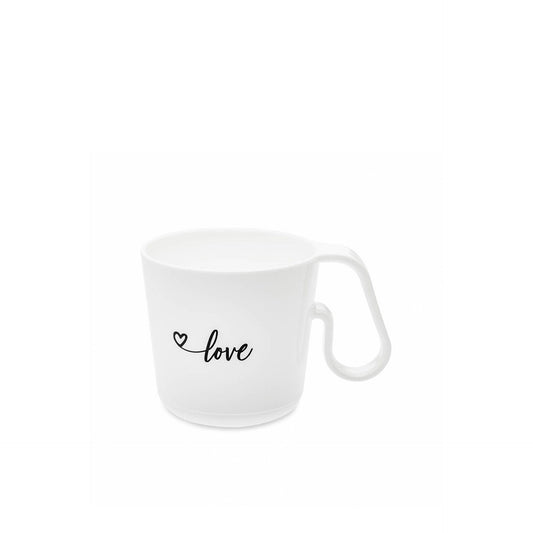 Koziol Taza Plastico Blanco Amor