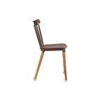 Cadeira Cinza Madeira Pernas Madeira Natural 54 x 84 x 43 cm