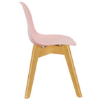 Cadeira Escandinava Rosa Infantil