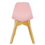 Cadeira Escandinava Rosa Infantil