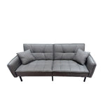 Sofá convertible gris
