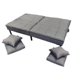 Sofá convertible gris