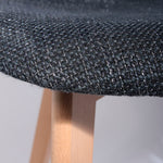 Cadeira Weave Tecido Preta