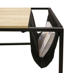 Mesa de Centro com Porta-Revistas
