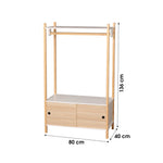 Charriot de Roupa Infantil com 2 Portas