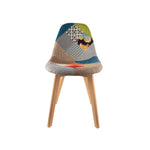 Cadeira Escandinava Patchwork