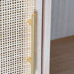 Estante Paulownia MDF Grelha Natural