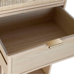 Estante Paulownia MDF Grelha Natural