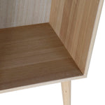 Estante Paulownia MDF Grelha Natural