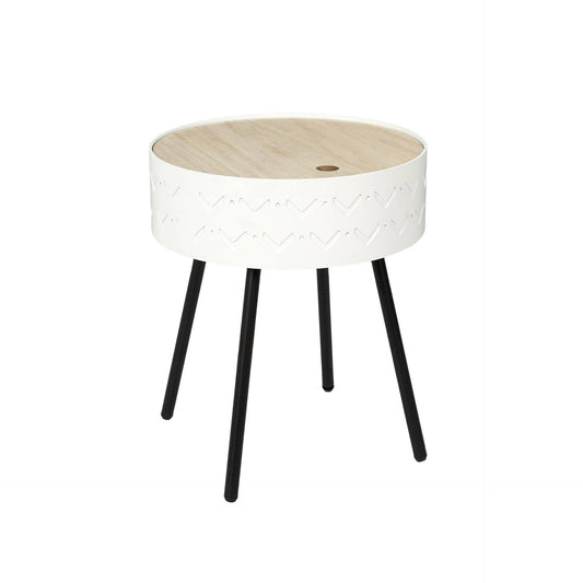 HKH Mesa de Apoio com Arrumação Branco Eugenie