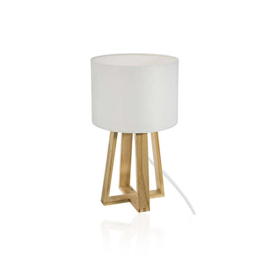 HKH Candeeiro de Mesa Molu com Abajur Branco