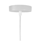 HKH Plafón de Madera y Metal Blanco Arene