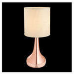 HKH Candeeiro de Mesa Touch Pé Cobre