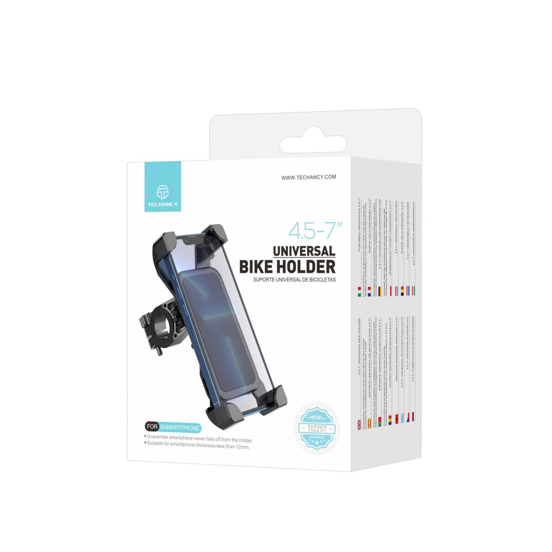 Techancy Suporte Telemóvel Universal para Bicicleta
