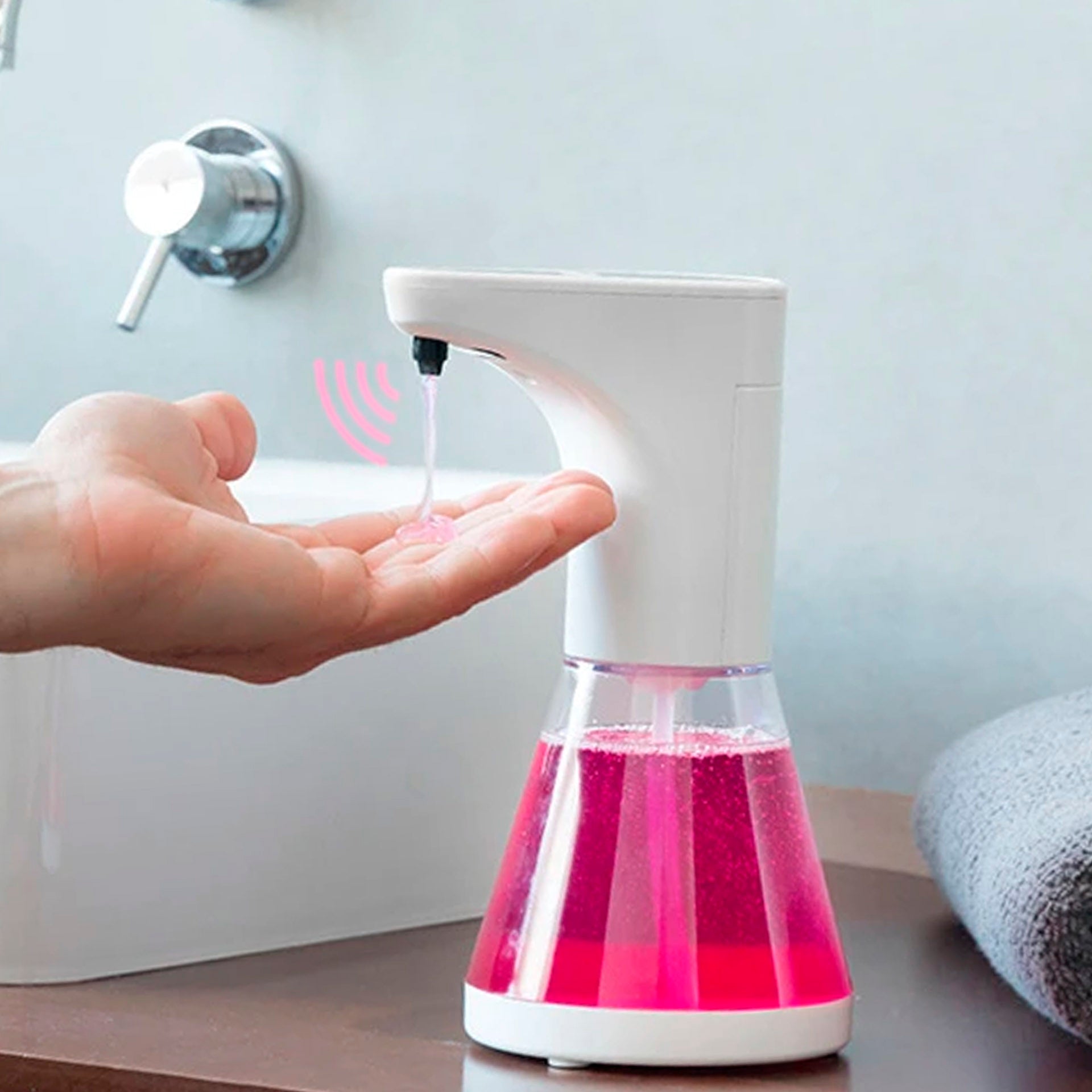 Dispensador Sabonete Líquido Automático 520 ml
