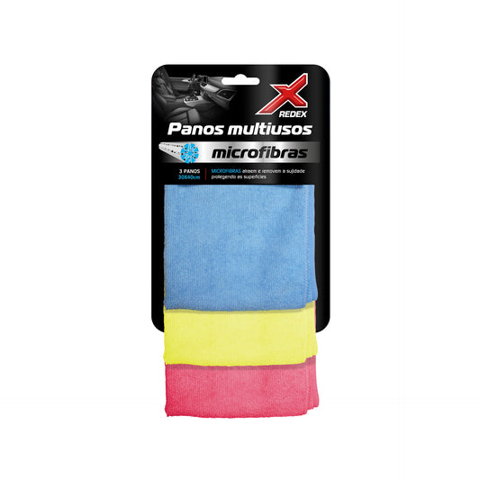 Redex Pano Multiusos Micro Fibras -3un -