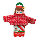 Jersey de punto de duende navideño