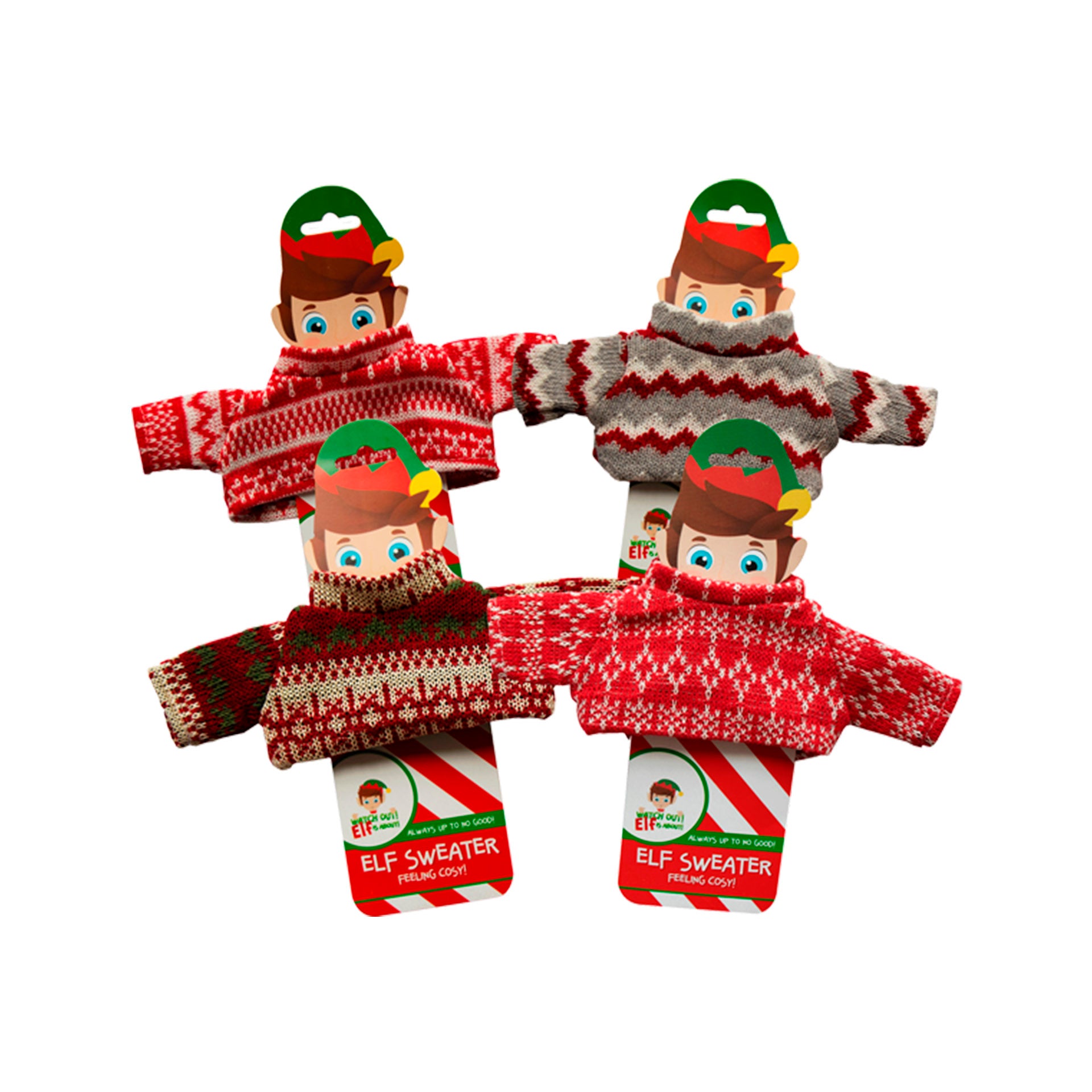 Camisola de Malha Elf Natal