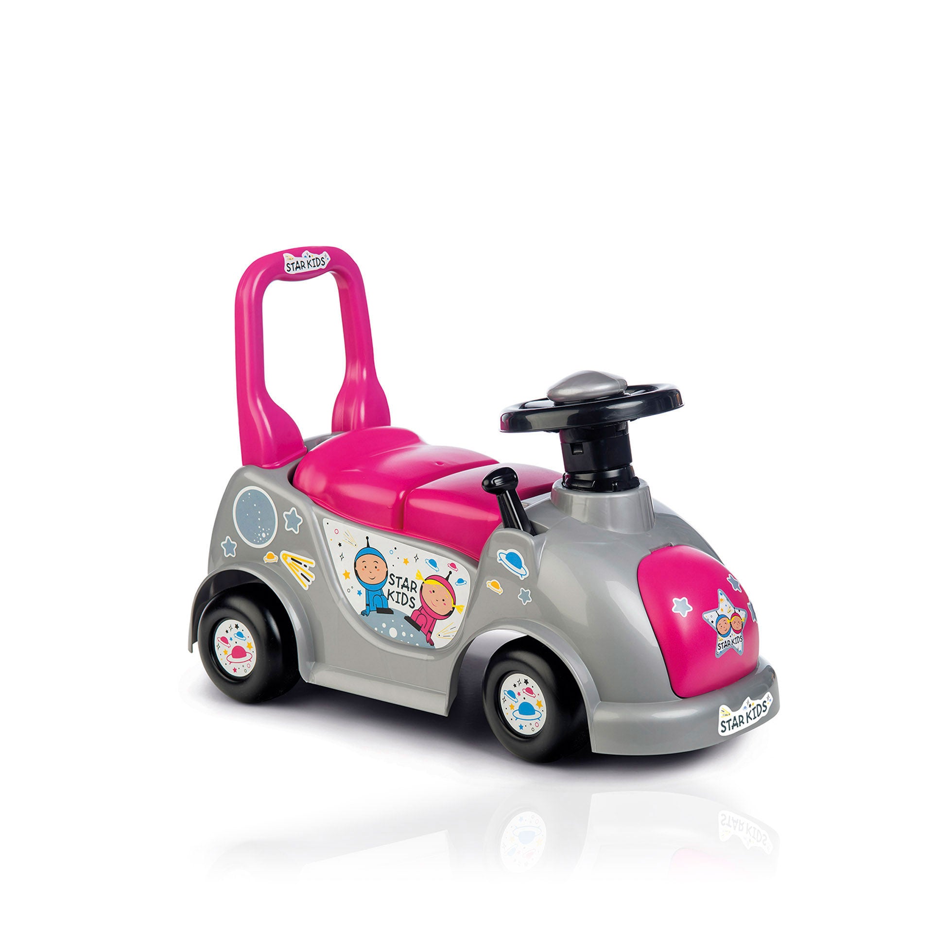 Chicos Carrinho Andador Star Kids Rosa