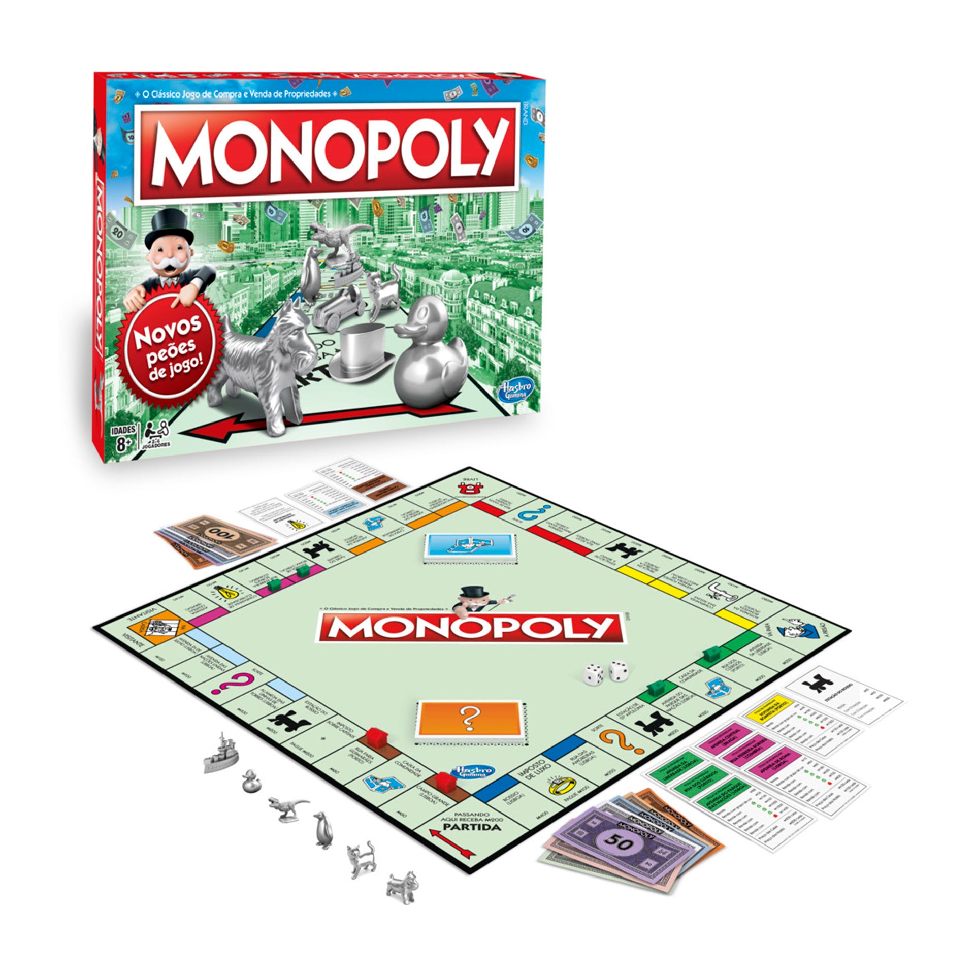 Hasbro Gaming Monopoly Clássico