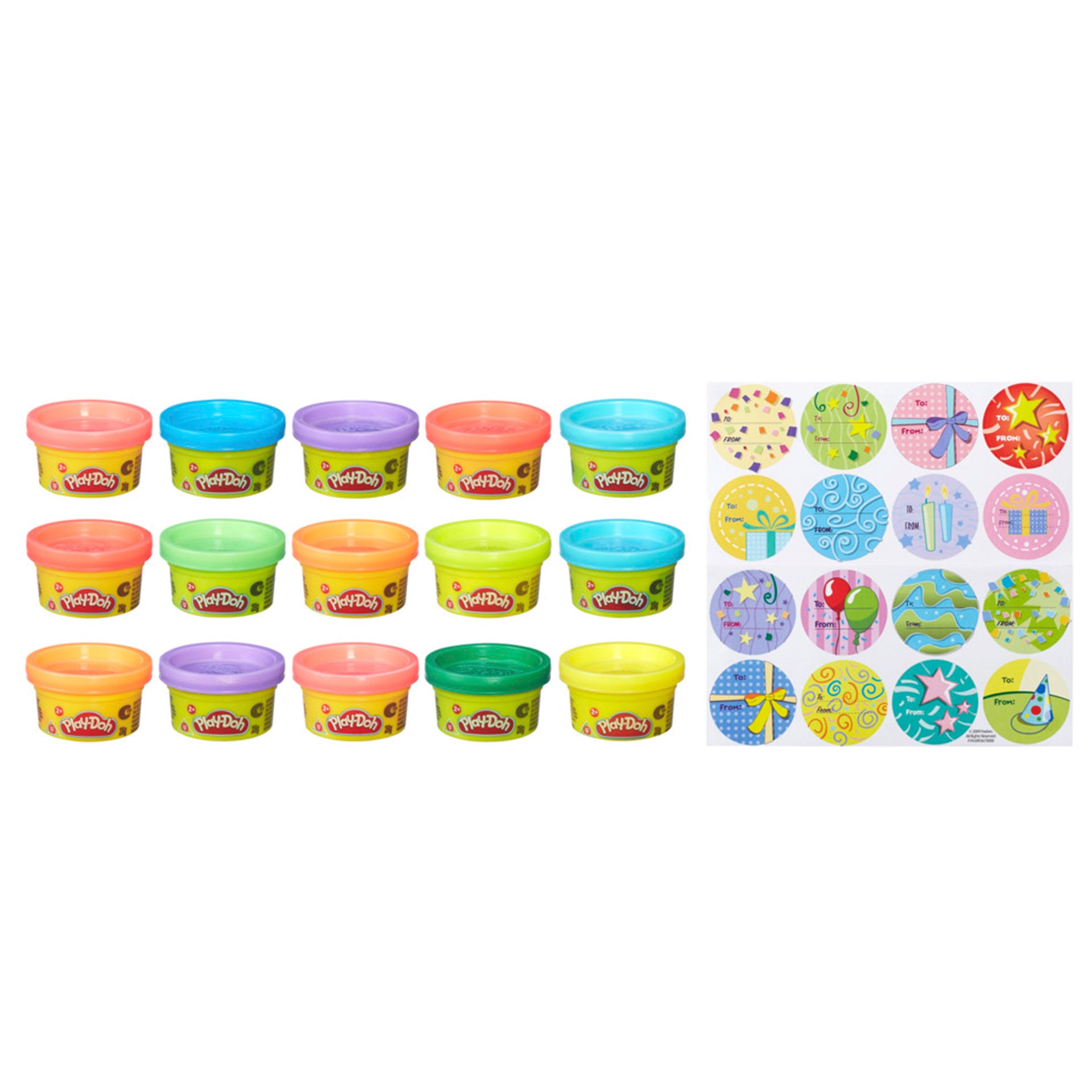 Play-Doh Pack 15 Mini Macetas de Plastilina