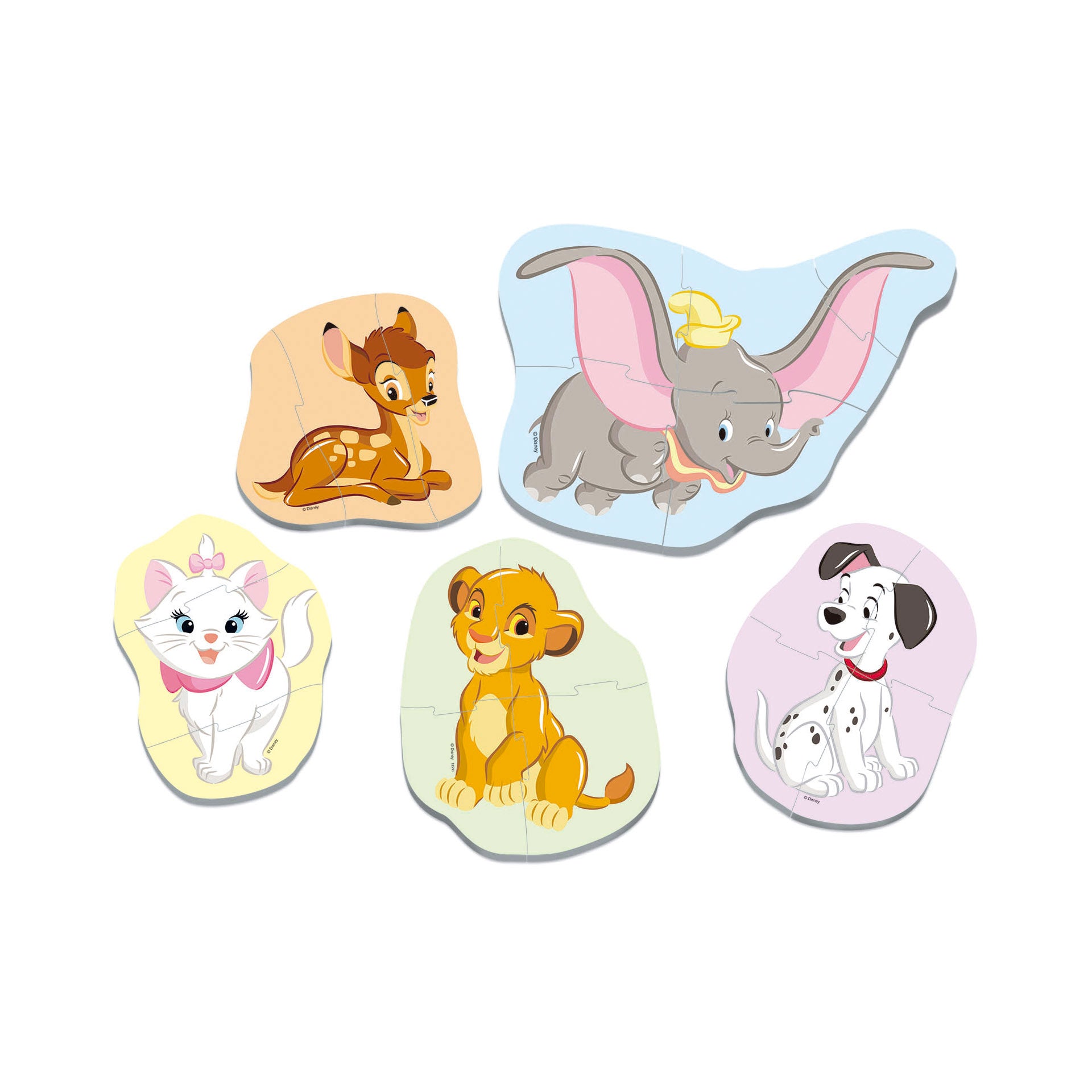 Educa Bebé Puzzles Animales Disney