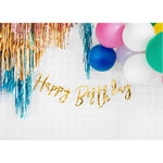 Grinalda Happy Birthday Dourada