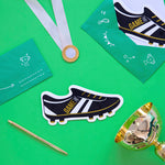 Invitaciones de Cumpleaños Bota de Fútbol 6 un