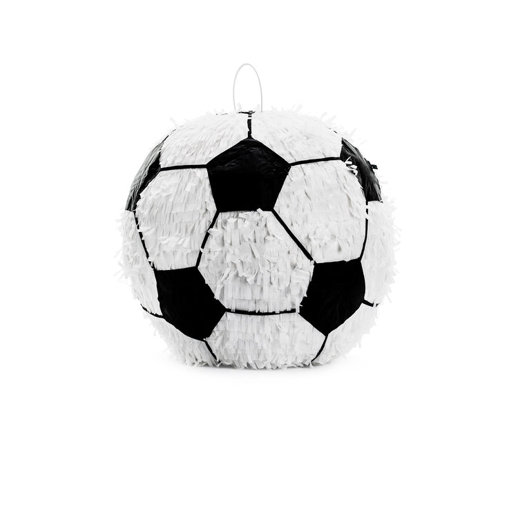 Piñata pelota de fútbol, Pelota de fútbol con cintas