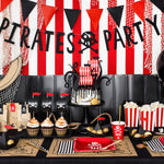 Pack 6 Moldes Cupcake Pirata