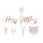 Paquete de decoración de fiesta - Tema de gato