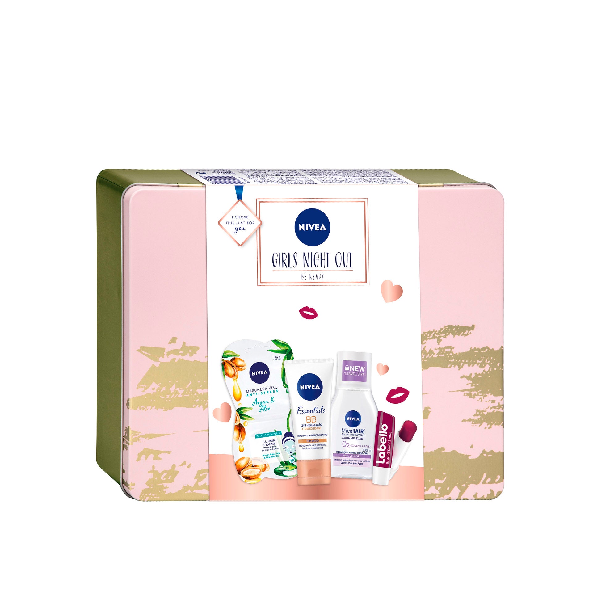 Conjunto de noche de chicas Nivea