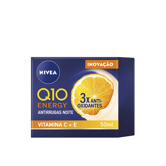 Nivea Q10 Energy Creme de Rosto Antirrugas de Noite 50 ml