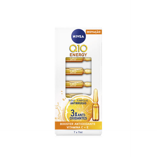 Nivea Q10 Energy Ampolas de Rosto Antirrugas 7 x 1 ml