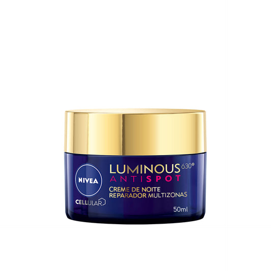 Nivea Cellular Luminous 630 Creme de Rosto de Noite Reparador Antimanchas 50 ml