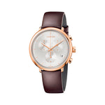 Calvin Klein Relógio High Noon Castanho