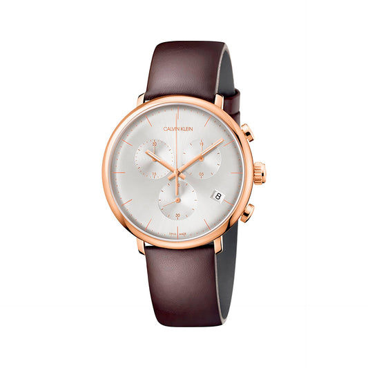 Calvin Klein Relógio High Noon Castanho