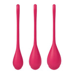 Satisfyer Yoni Power 1 Kit de Treino Vermelho