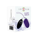 Intense Flippy II Ovo Vibrador com Controlo Remoto Roxo