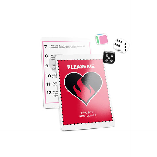 Please Me Jogo Cartas com Dados